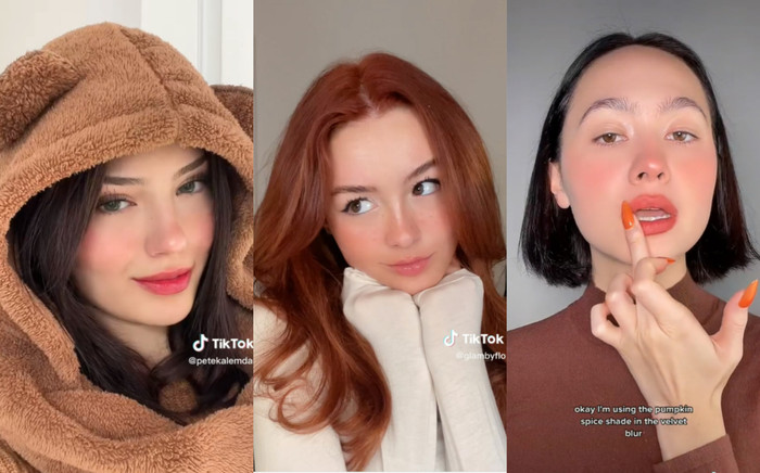 Xu hướng trang điểm 'Em lạnh' càn quét Tiktok: đôi má ửng hồng vì lạnh những ngày cuối năm Ảnh 2