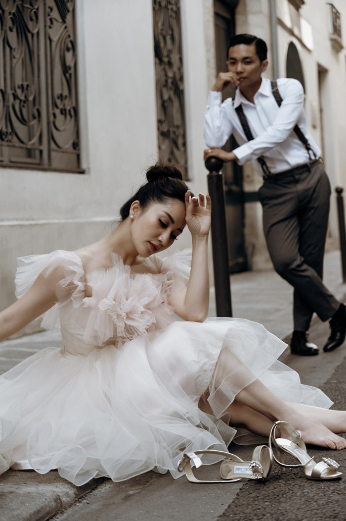 Bộ ảnh cưới thơ mộng, đậm chất dancesport của Khánh Thi - Phan Hiển Bộ ảnh cưới thơ mộng, đậm chất dancesport của Khánh Thi - Phan Hiển