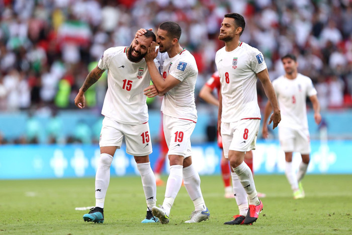 Tuyển Iran đã viết tiếp niềm tự hào châu Á khi đánh bại Xứ Wales 2-0. Ảnh: FIFA