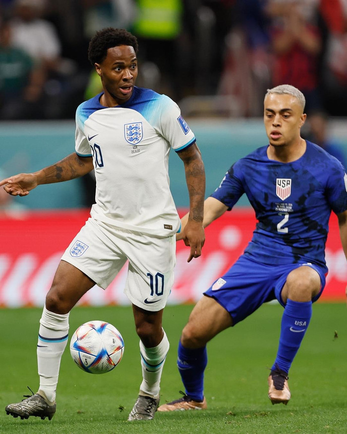  Dù vậy, các cầu thủ Anh chơi không có gì ấn tượng hơn so với tuyển Mỹ.