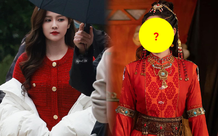 Diện trang phục đỏ ở phim mới, Bạch Lộc bị chê thua xa mỹ nhân kém tiếng này Ảnh 2