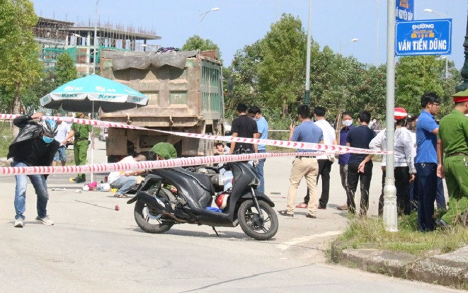 Vụ thai phụ tử cùng 2 con nhỏ tử vong dưới bánh xe tải: Tạm giam tài xế Ảnh 2