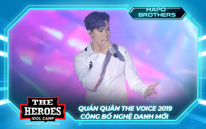 Quán quân The Voice 2019 gây bất ngờ khi công bố nghệ danh mới trên sóng truyền hình Ảnh 2