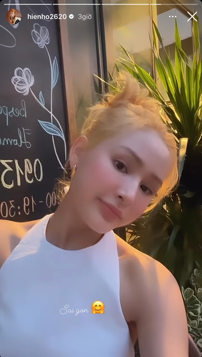 Hình ảnh mới nhất của Hiền Hồ