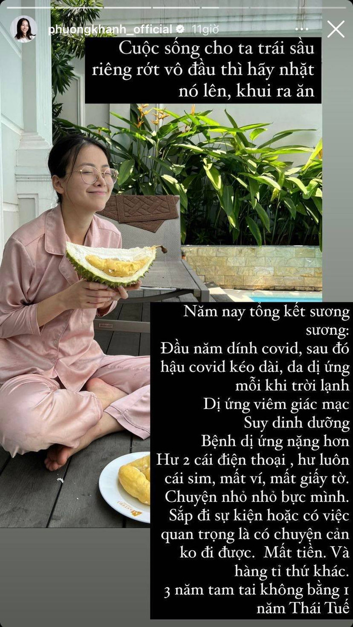 Một hoa hậu than thở về một năm 'thái tuế': Sức khoẻ đi xuống trầm trọng, mỗi lần có việc đều bị 'cản lại Ảnh 1