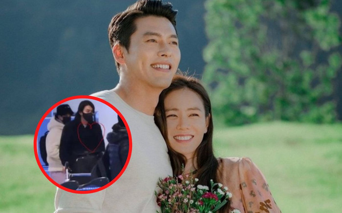 Hình ảnh Hyun Bin lên đường sang Mông Cổ được đăng tải, ngoại hình ông bố một con chiếm trọn spotlight Ảnh 2