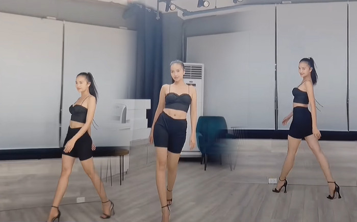 Hoa hậu Ngọc Châu tiến bộ thấy rõ chỉ sau 1 tuần tu nghiệp tại Philippines: Được học bài bản có khác Ảnh 2