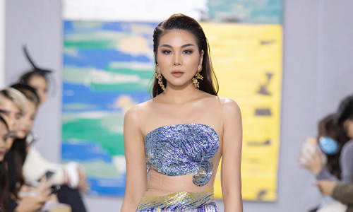 Đại diện Việt Nam khoe dáng 'chặt chém' tại chung kết Miss Earth 2022: Cứ ngỡ 'chị đại' Thanh Hằng Ảnh 5