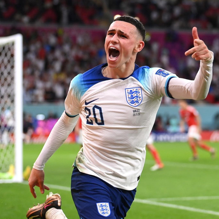Phil Foden góp công 1 bàn để tuyển Anh đánh bại Xứ Wales 3-0, qua đó đứng đầu bảng B với 7 điểm.