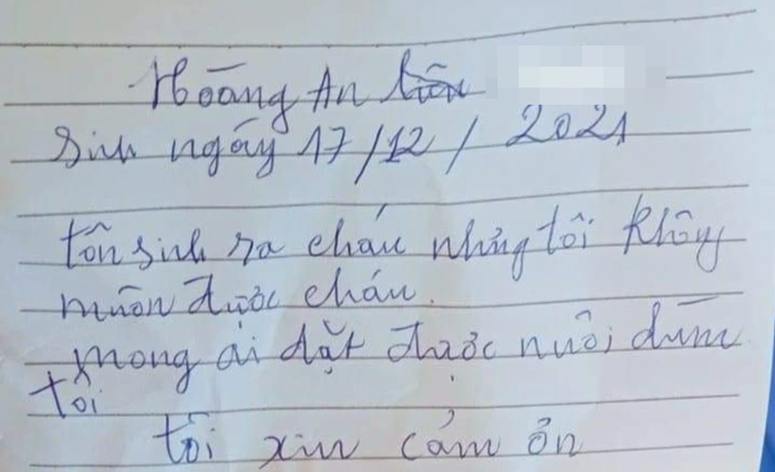 'Nghẹn đắng' hình ảnh bé gái 1 tuổi bị bỏ rơi bên đường cùng lời nhắn 'ai nhặt được nuôi giùm tôi' Ảnh 2