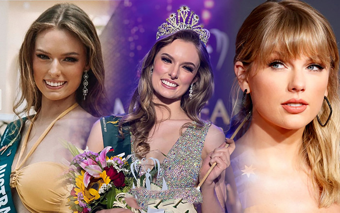 'Bản sao Taylor Swift' đăng quang Á hậu 1 Miss Earth 2022: Thần thái ngút ngàn không thua bản gốc Ảnh 2