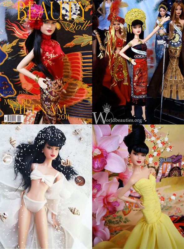 Đại diện của Việt Nam tại Miss Beauty Doll 2011.