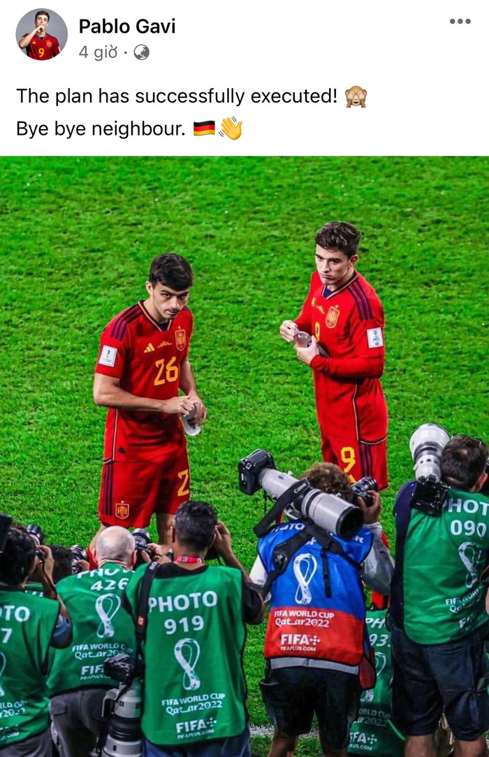 Tiền vệ Gavi đã công khai về kế hoạch của tuyển Tây Ban Nha và nói lời tạm biệt tuyển Đức.