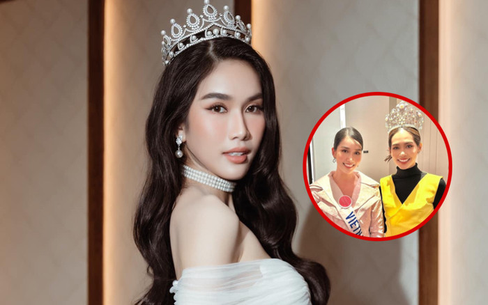Khoảnh khắc giống nhau đến khó tin của Á hậu Phương Anh và đương kim Miss International Ảnh 2