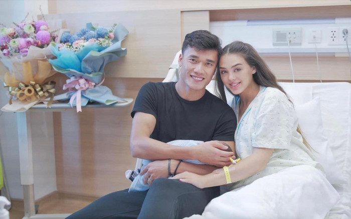 Vợ Tây Bùi Tiến Dũng trải lòng sau lần đầu vượt cạn, tiết lộ tình trạng sức khỏe hiện tại Ảnh 2