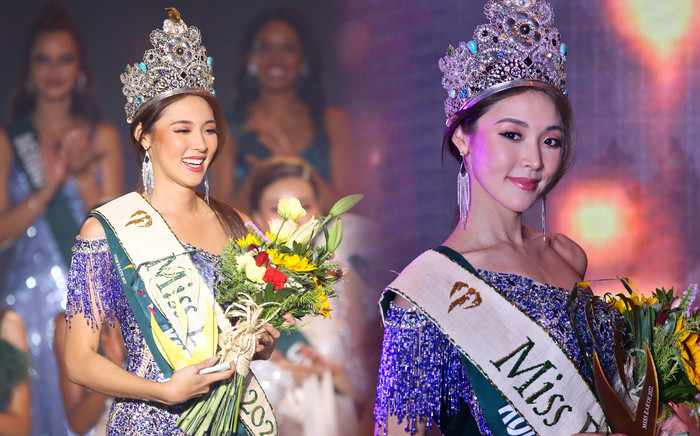Tân Miss Earth 'nuốt mic' trả lời phỏng vấn: Cuốn hút không thua kém gì các Miss Universe Ảnh 2