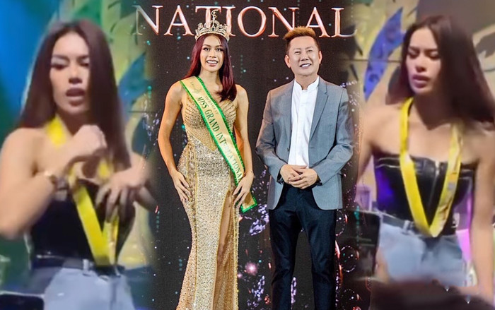 Hết Engfa tới Á hậu 5 Miss Grand thực hiện hành động... 'khó chấp nhận' trước mặt công chúng Ảnh 2