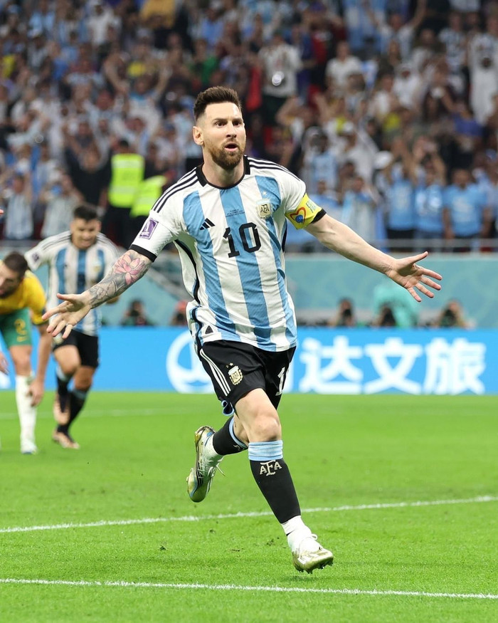 Messi rực sáng giúp Argentina vào tứ kết: Tiếc cho Úc! Ảnh 1