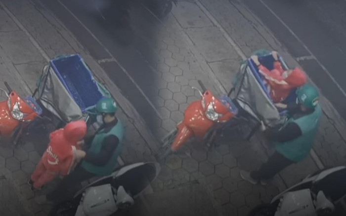 Dân mạng 'cay cay khoé mắt' trước người bố shipper cho con vào giỏ hàng cho đỡ lạnh Ảnh 2