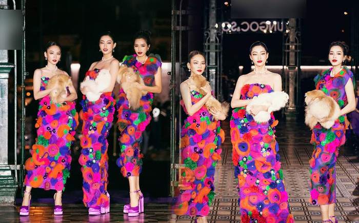 Đọ sắc cùng Đỗ Thị Hà và Lương Thùy Linh, Mai Phương lại làm dấy lên nghi vấn 'khai gian' chiều cao Ảnh 2