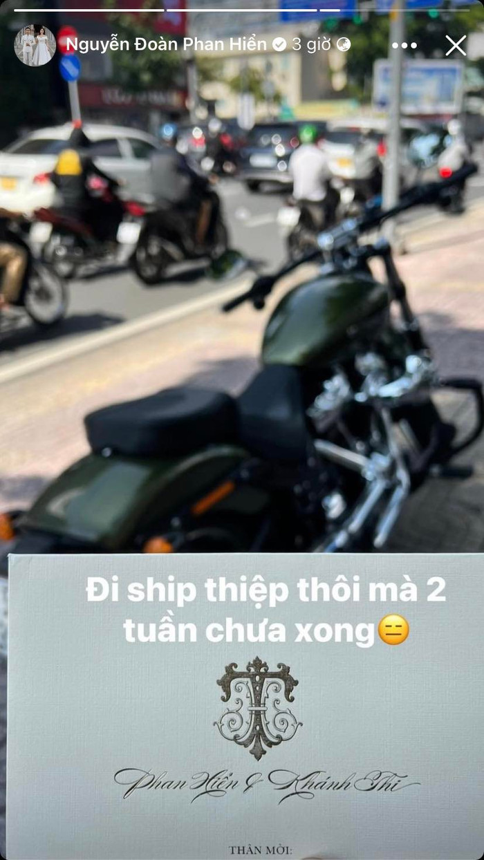 Story mới nhất của Phan Hiển ở trên trang cá nhân