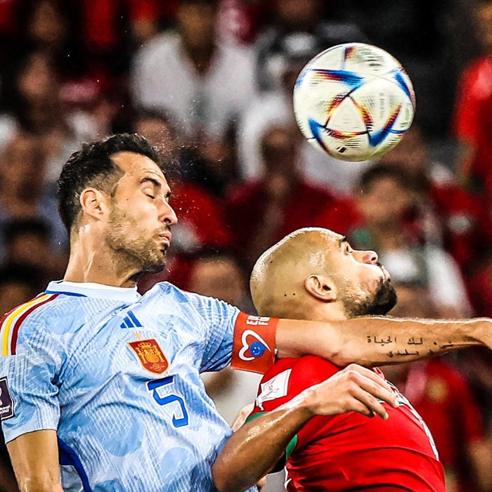 Tây Ban Nha và Morocco hoà 0-0 sau 90 phút.