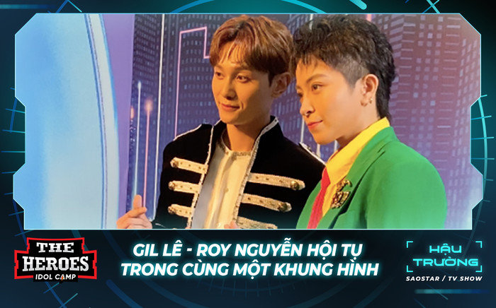 Visual 'một chín một mười' của Gil Lê - Roy Nguyễn khi hội tụ trong cùng một khung hình Ảnh 2