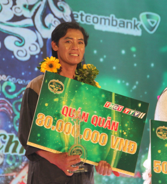 Nam nghệ sĩ dành giải Quán quân tại chương trình Tài tử miệt vườn vào năm 2019