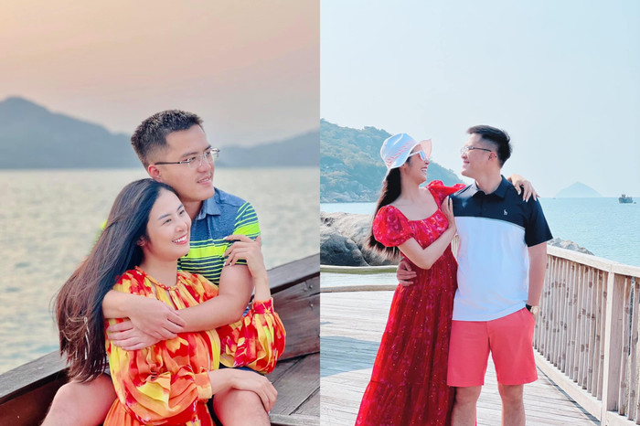 Ngọc Hân và ông xã có mối tình lâu năm trước khi về chung nhà