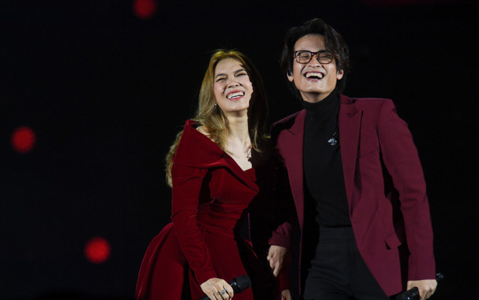 Sau nụ hôn tại 'Tri Âm', Mỹ Tâm ấp úng khi nói về mối quan hệ với Hà Anh Tuấn Ảnh 2