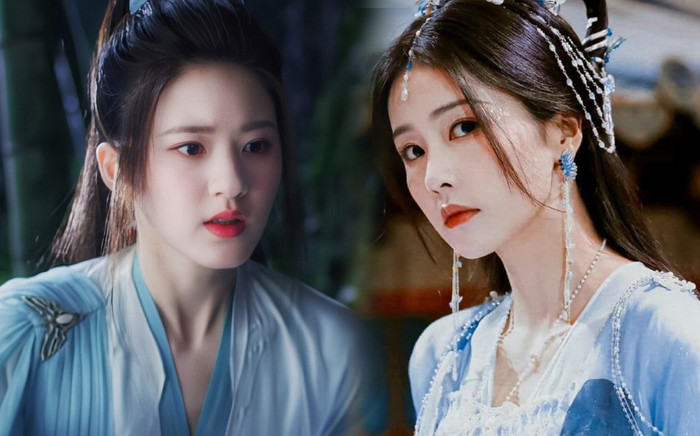 Thần Ẩn vừa khai máy, Triệu Lộ Tư đã dính 'phốt' bắt chước tạo hình cổ trang của Bạch Lộc Ảnh 2