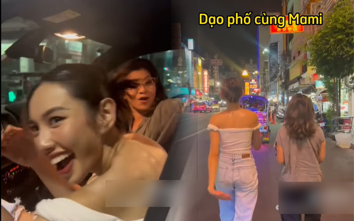 Vừa đến Thái Lan, Thùy Tiên vui mừng hội ngộ 'mami' Teresa, netizen tò mò: 'Papa' Nawat đâu rồi ta? Ảnh 2