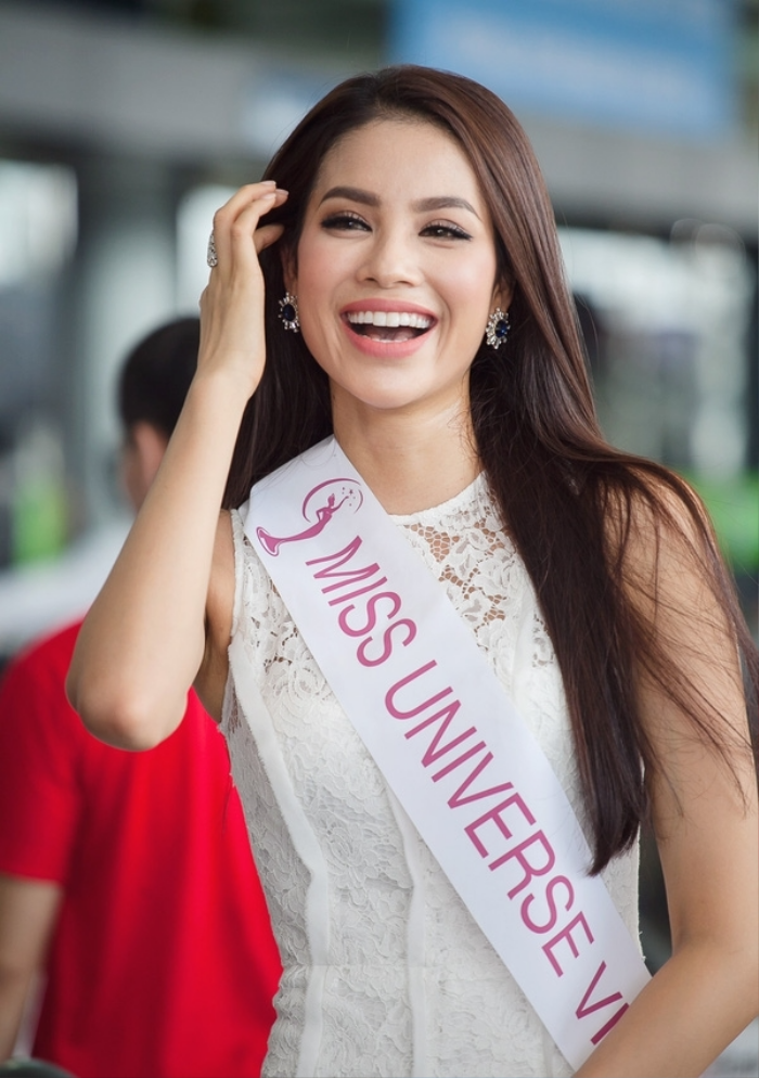 Chuyên trang hoa hậu bất ngờ 'nhớ thương' nhan sắc huyền thoại của Phạm Hương tại Miss Universe 2015 Ảnh 5