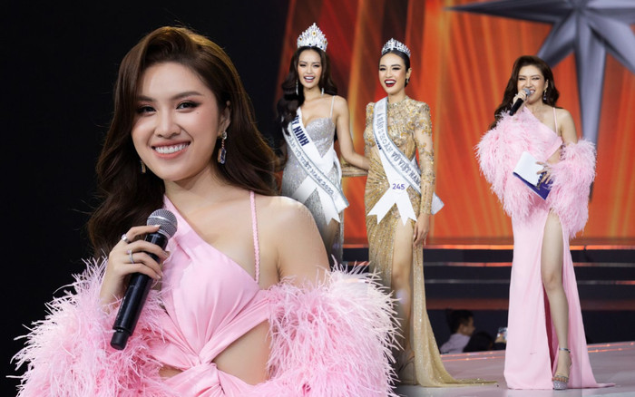 Lỡ hẹn Miss Grand VN, Thanh Thanh Huyền tìm kiếm cơ hội ở Miss Charm: Mic tới tay là coi chừng chị Ảnh 2