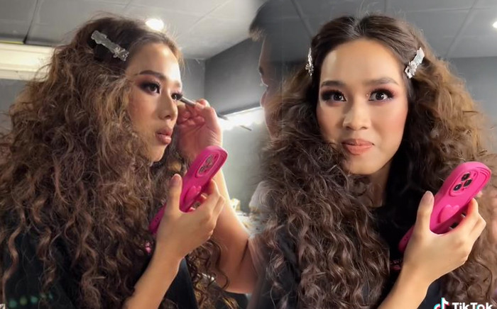 'Dở khóc dở cười' như Hoa hậu Đỗ Thị Hà: Chạy lịch trình mệt nghỉ vẫn phải lo tài liệu thi cử Ảnh 2