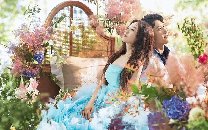 Jiyeon (T-ara) khoe ảnh cưới đẹp như mộng với chồng cầu thủ trước giờ G Ảnh 2