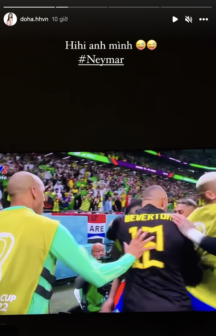 Fan cuồng Neymar gọi tên Hoa hậu Đỗ Thị Hà: Suy sụp khi Brazil bị Croatia tiễn về nước Ảnh 2