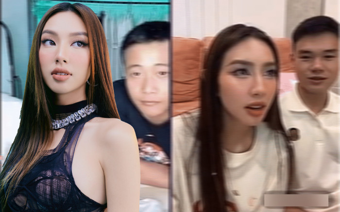 Bất ngờ chưa: Thùy Tiên hát 'Yêu một người có ước mơ' tặng Quang Linh Vlog trên livestream Ảnh 2