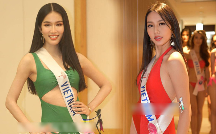 Chấm điểm phần thi bikini của Phương Anh - Thùy Tiên tại Miss International: Đều chung 'khuyết điểm' này Ảnh 2