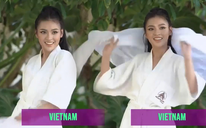 'Cạn lời' cuộc thi Trần Thanh Tâm tham gia: Phần thi bikini nhưng để thí sinh mặc... áo choàng tắm Ảnh 2