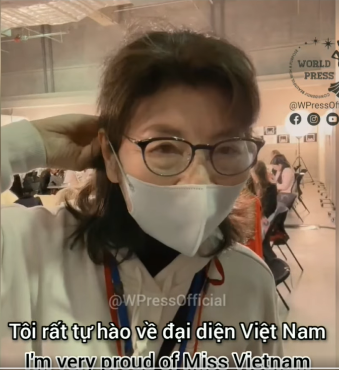 Mỹ nhân Việt Nam đã ghi điểm cộng bởi cô luôn có tinh thần trách nhiệm cao.