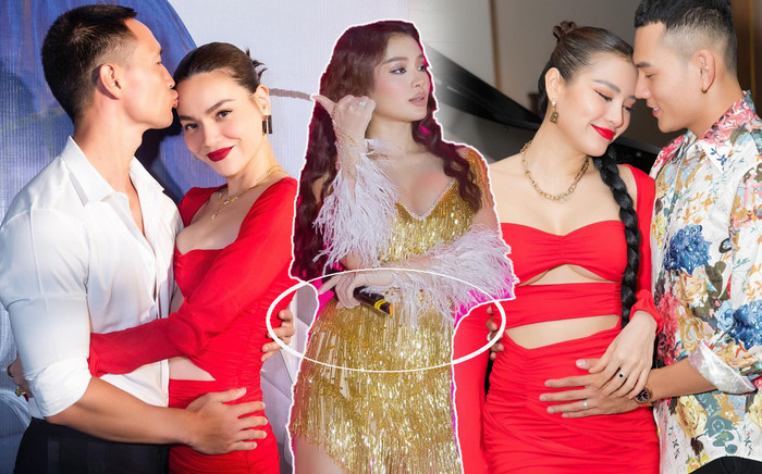 Đụng hàng với Hà Hồ khi mang bầu, Phương Trinh Jolie còn 'quậy tới bến' bằng trang phục cũn cỡn Ảnh 2