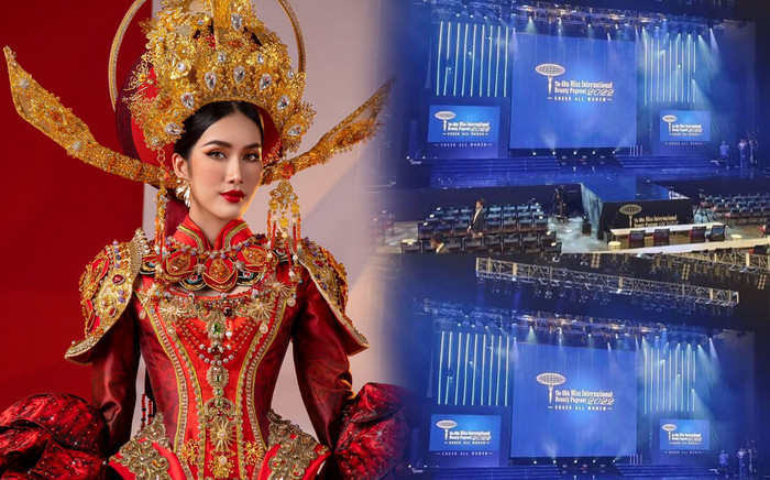 Lộ diện sân khấu chung kết của Miss International 2022: Phương Anh đã sẵn sàng 'bung lụa' chưa? Ảnh 2