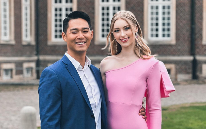 Tan chảy trước sắc vóc cực phẩm của bạn trai tân Hoa hậu Quốc tế, fan nữ rần rần: Mờ lem quá! Ảnh 2