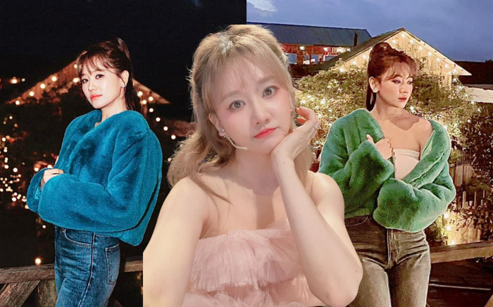 Hari Won 'gây lú' khi diện 1 set đồ nhưng 2 màu khác nhau: Xanh lá hay xanh da trời? Ảnh 2