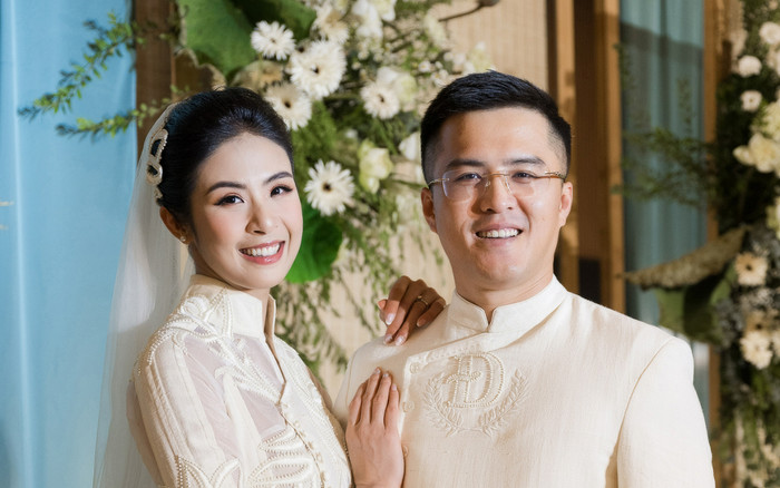 Hé lộ tổ ấm đậm chất Việt của vợ chồng Hoa hậu Ngọc Hân Ảnh 2