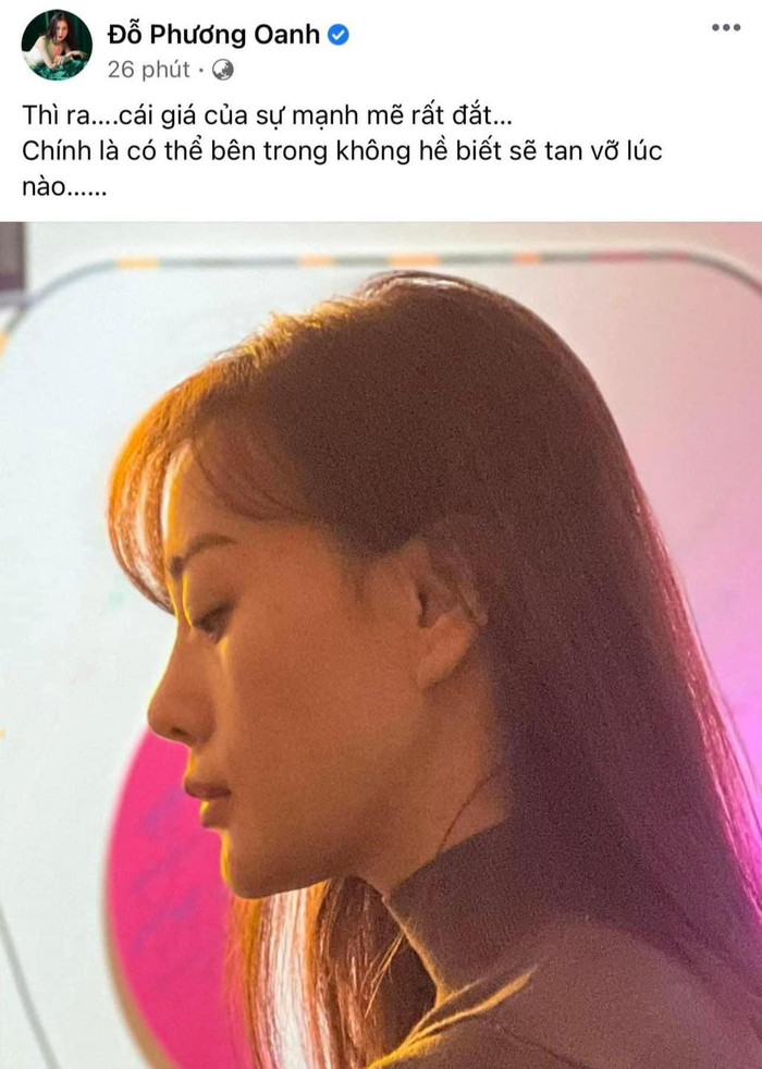 Hiện tại bài viết này đã được nữ diễn viên ẩn hoặc xóa trên trang cá nhân