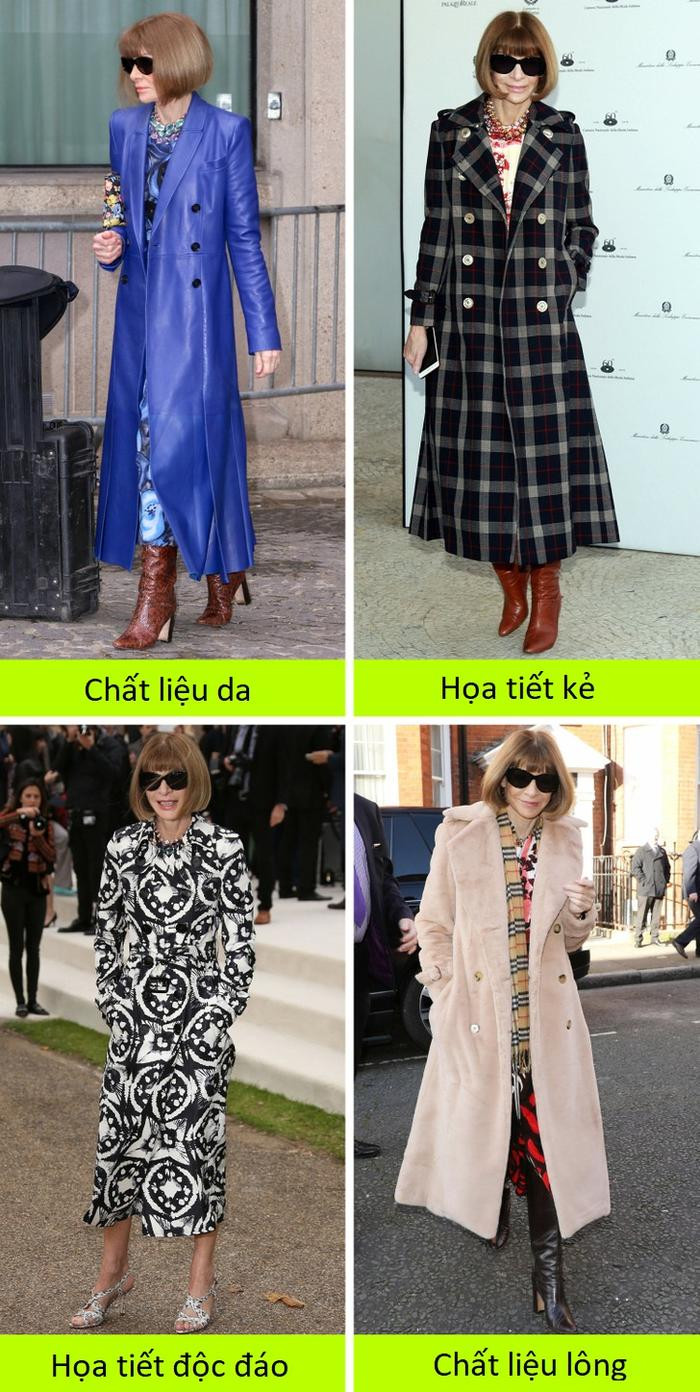 10 mẹo thời trang không bao giờ lỗi mốt của 'bà đầm thép' Anna Wintour Ảnh 8