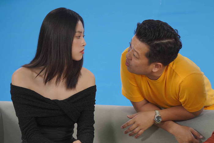 Cả hai đảm nhận vai diễn trong Chủ Tịch Giao Hàng của nghệ sĩ Trường Giang.