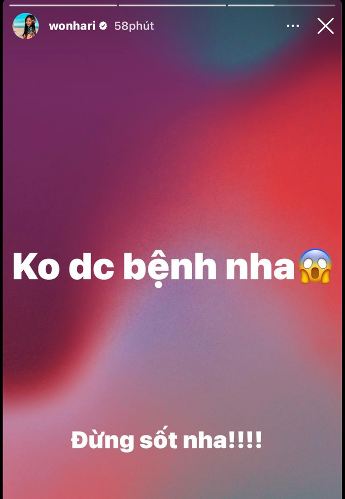 Khán giả lo lắng cho tình trạng sức khỏe của ca sĩ Hari Won.